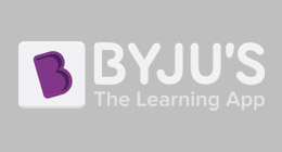 Byju's Logo with Tagline "The Learning App"